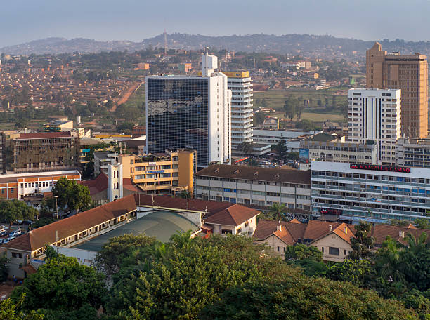 City skyline, Kampala, Uganda, Africa City skyline, Kampala, Uganda, Africa